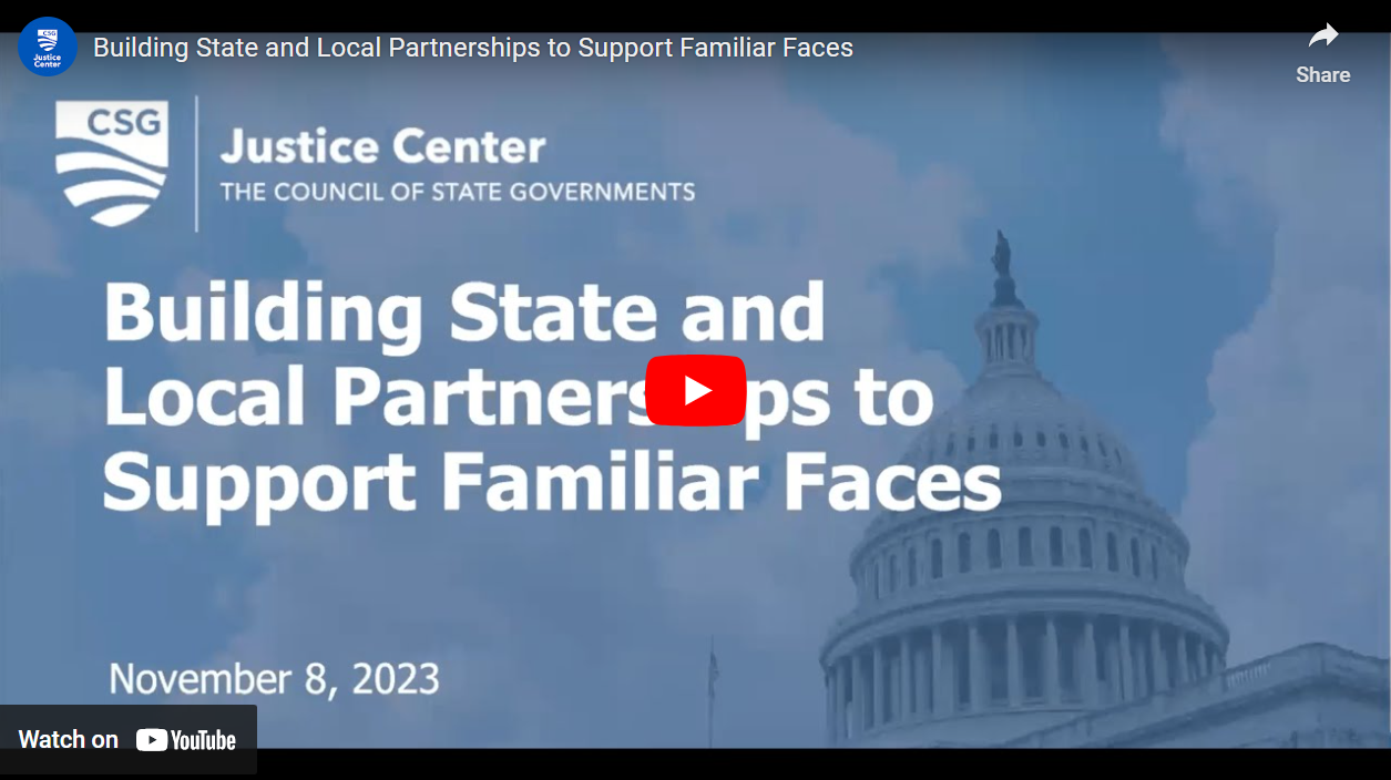 New resource thumbnail for Building State and Local Partnerships to Support Familiar Faces